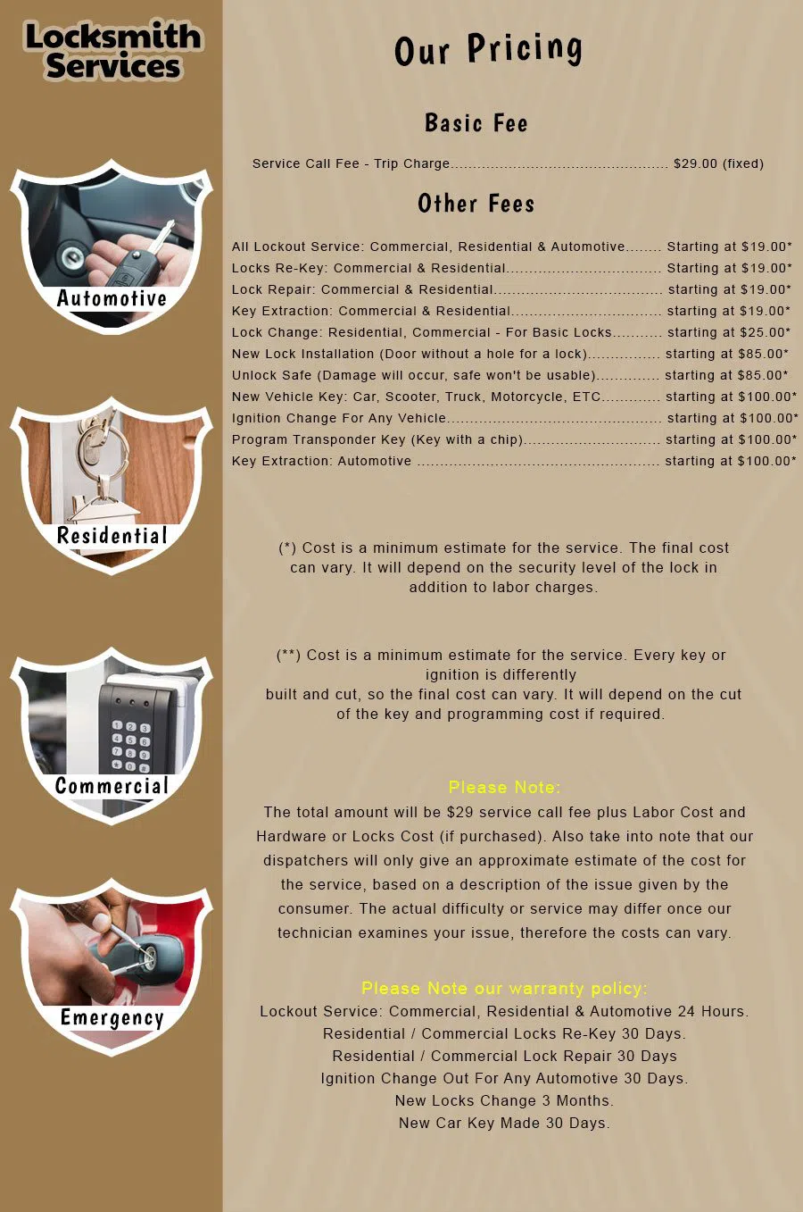 Elite Locksmith Services North Charleston, SC 843-603-1897